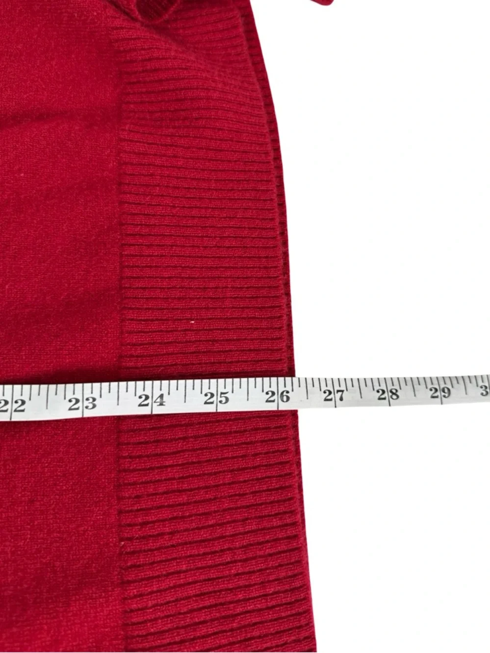 Banana republic 100% Cashmere red crew neck Sweater Men’s Size large